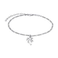 Tobillera Julie Julsen Mujer Spirit in Plata JJACF060.1